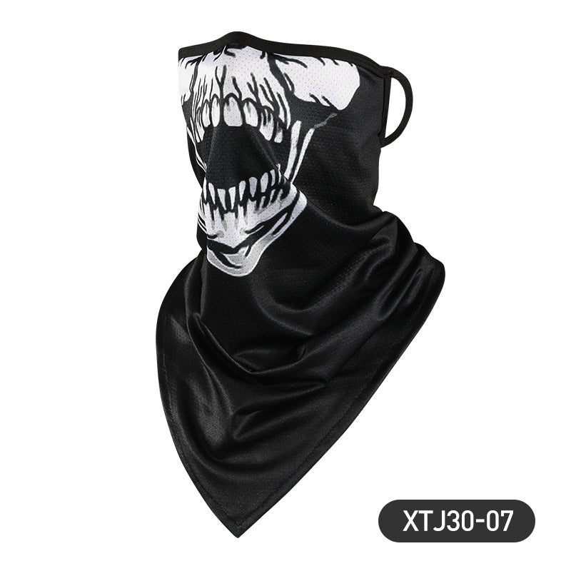 Summer Ice Silk Magic Bandana Bicycle Riding Mask Outdoor Sunscreen Scarf Neck Sleeve Ear Towel